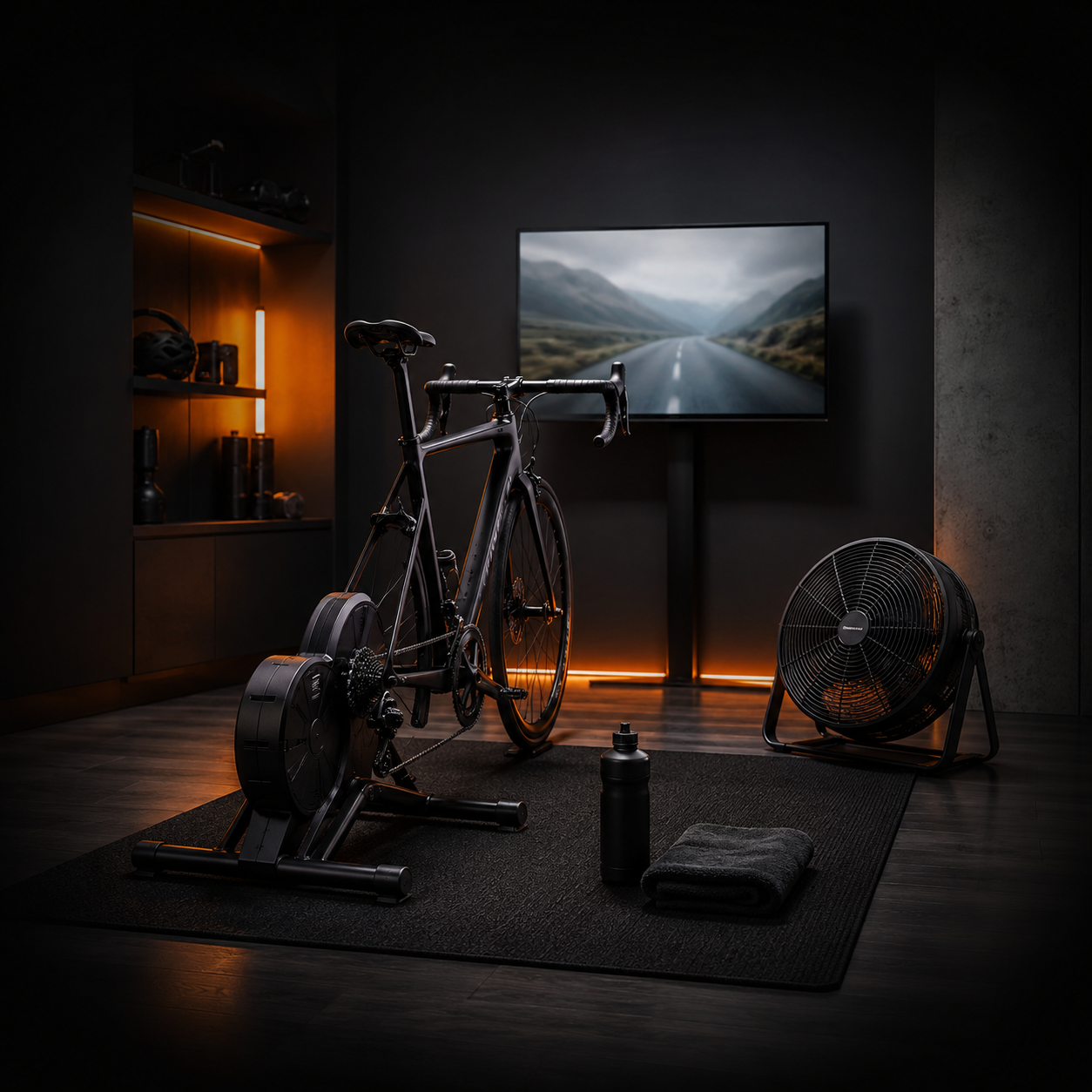 Installation home trainer