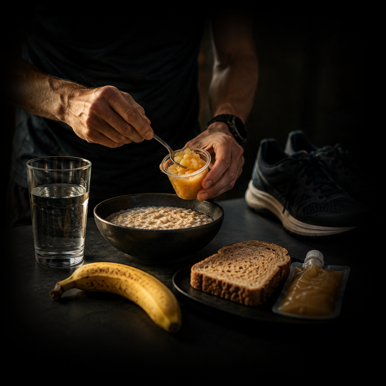 Nutrition avant course à pied