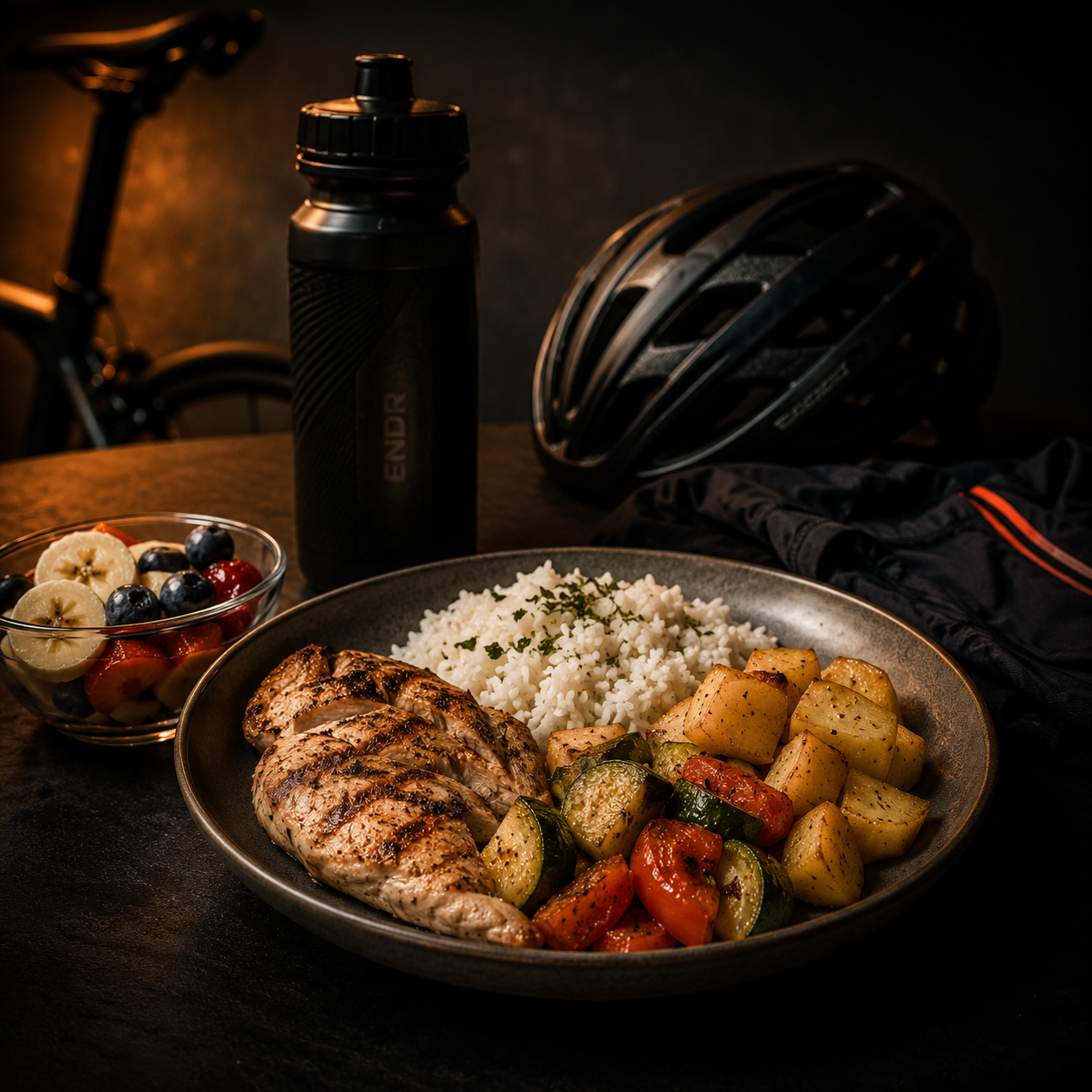 Récupération après séance vélo