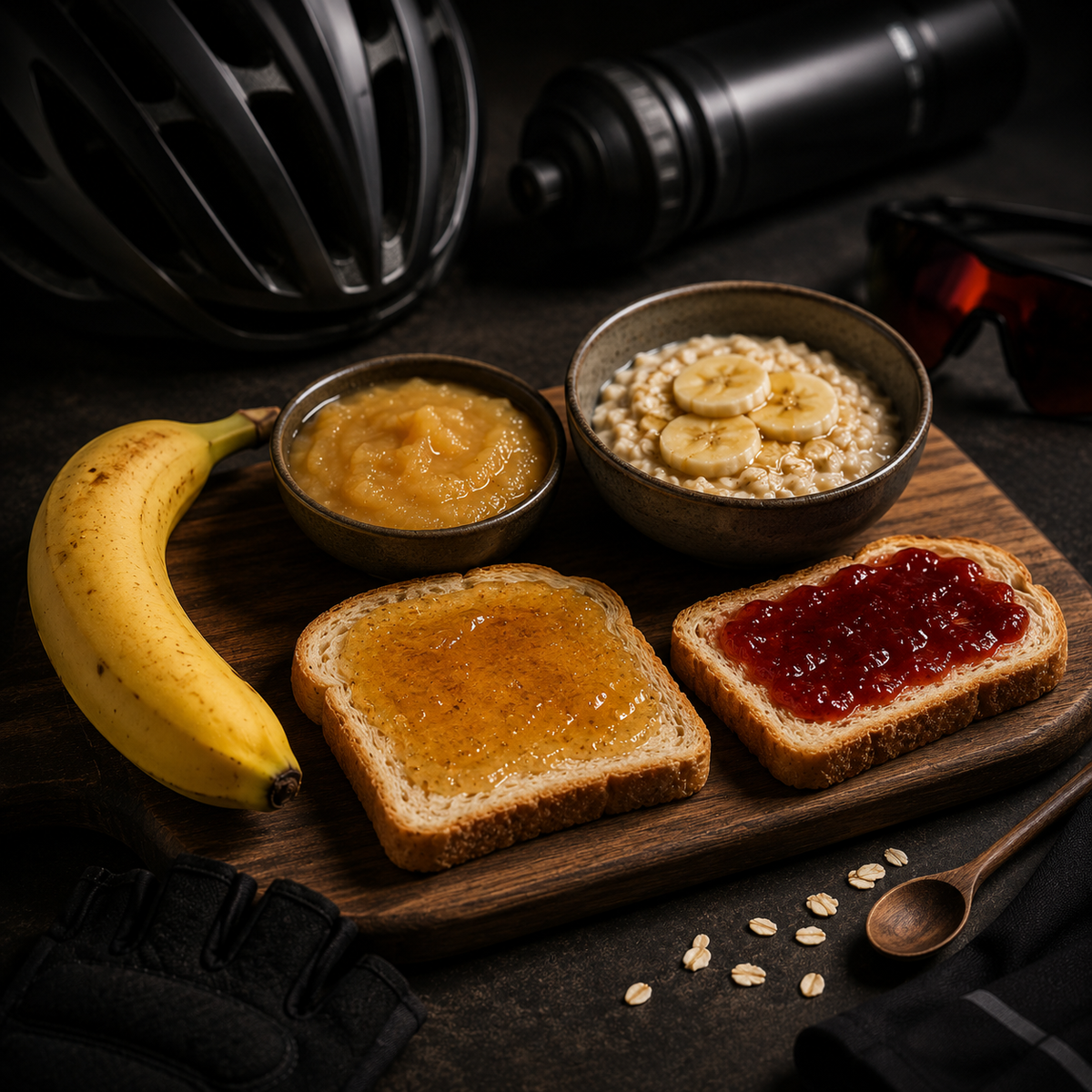 Repas 1h avant vélo