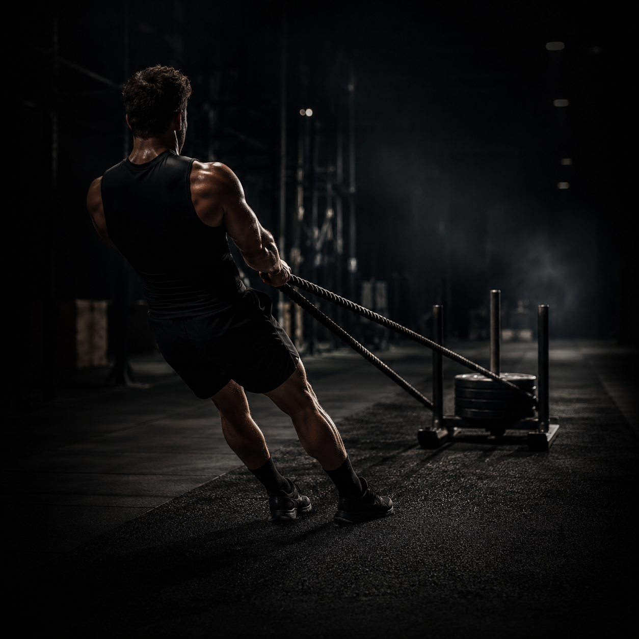 Sled pull hyrox
