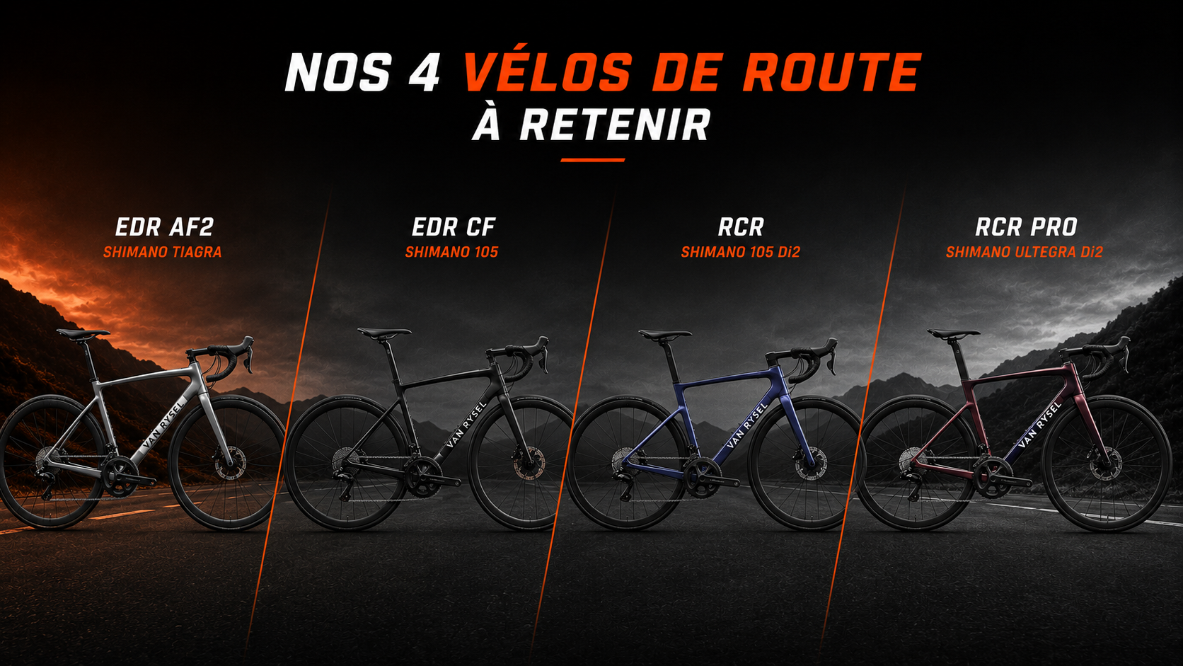 Vélos de route Van Rysel